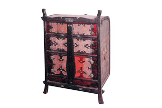 国指定重要指定文化財　網代笈（あじろおい）