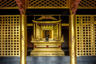 月山寺にある貴重な仏像